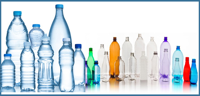نمونه کاربرد پلی استر در ساخت انواع بطری application of polyester in production of plastic bottles